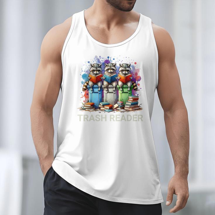 Racoons Trash Reader Book Lover Romantic Novels Premium Men Tank Top Racoons Trash Reader Book Lover Romantic Novels Premium Men Tank Top