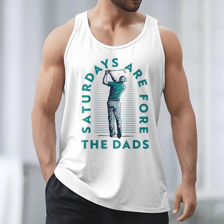 Saturdays For Dads Golfer Father's Day Men Tank Top