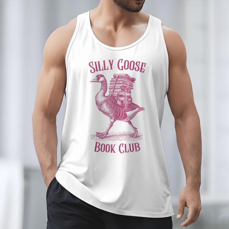 Silly Goose Book Club Men Tank Top