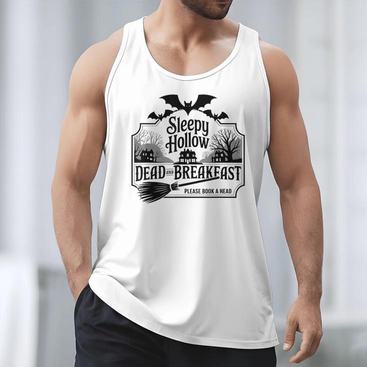 Sleepy Hollow Dead And Breakfast Please Book A Head Men Tank Top