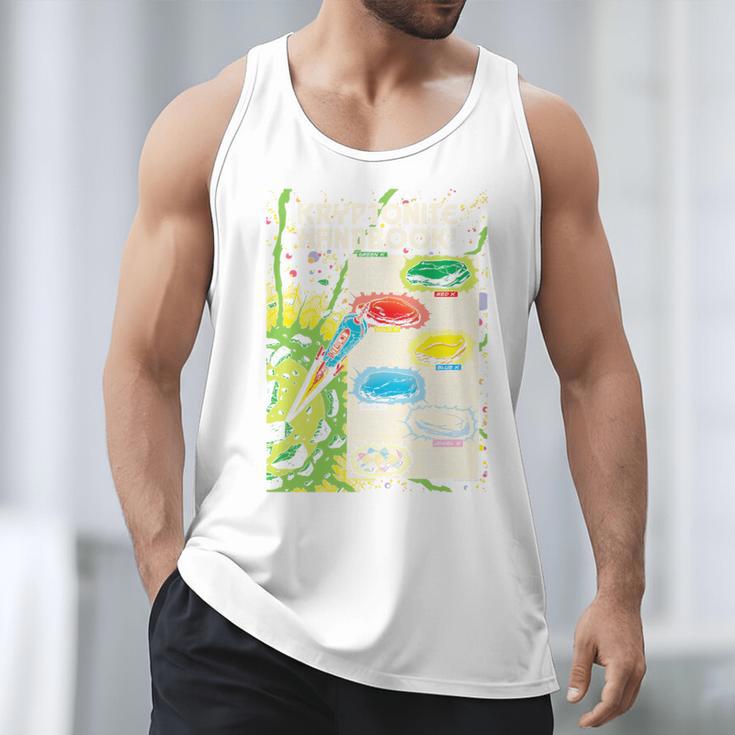Superman Kryptonite Handbook Premium Tri-Blend Men Tank Top