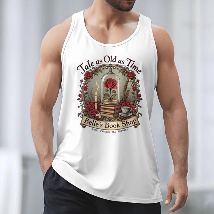 Tale As Old As Time Belle's Book Shop Book Coffee Book Men Tank Top