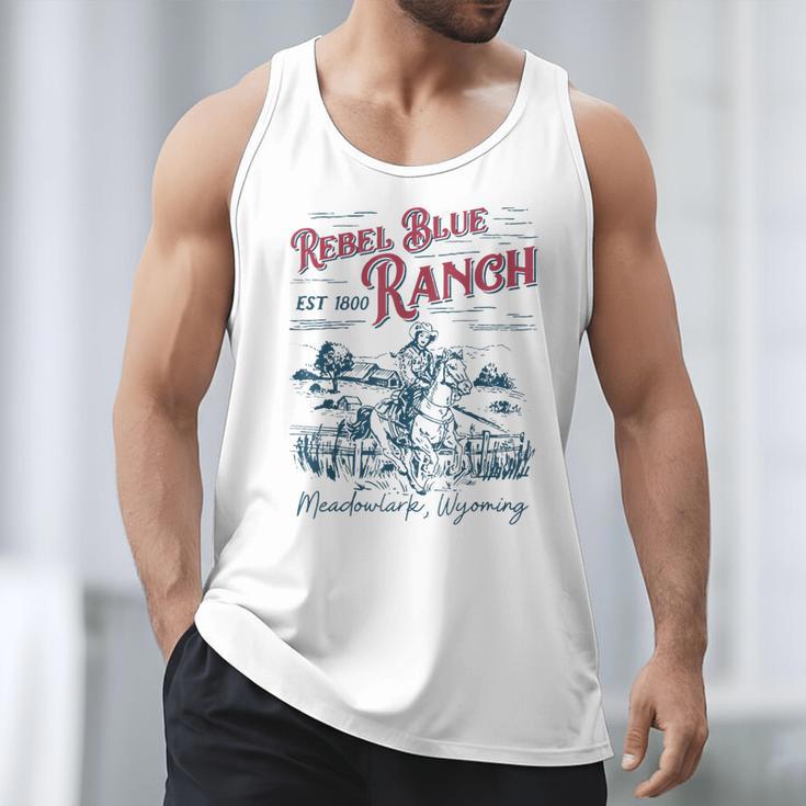 Western Book Love Cowboy Reader Bookish Bookworm Cowgirl Men Tank Top