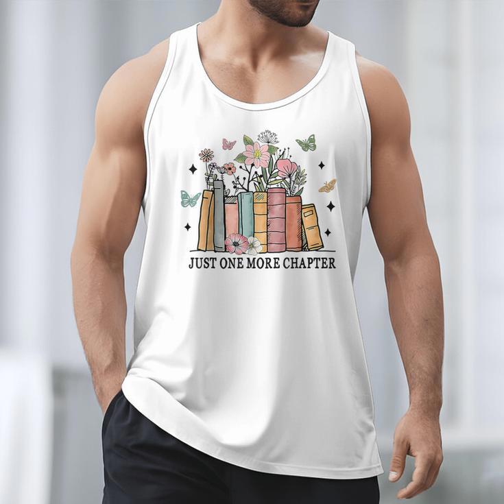 Wildflower Floral Book Just One More Chapter Men Tank Top Wildflower Floral Book Just One More Chapter Men Tank Top