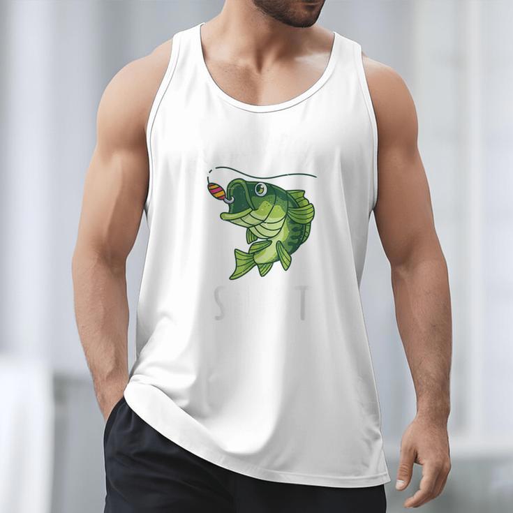 Youth Boy My Lucky Fishing-Shirt Bass Fish Dad Men Tank Top
