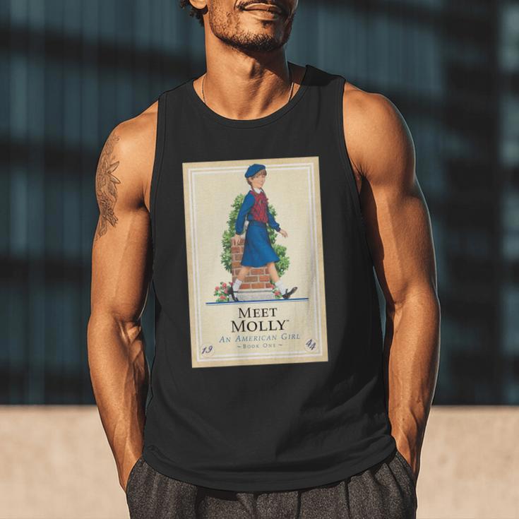American Girl Meet Molly Book Cover Men Tank Top American Girl Meet Molly Book Cover Men Tank Top