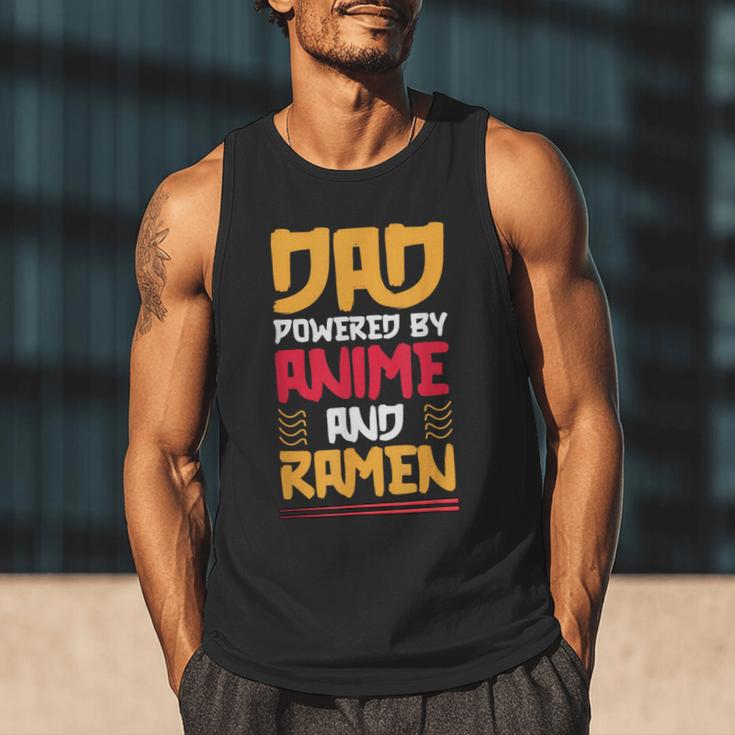 Anime Fathers Day Japanese Manga Otaku Kawaii Anime Dad Men Tank Top