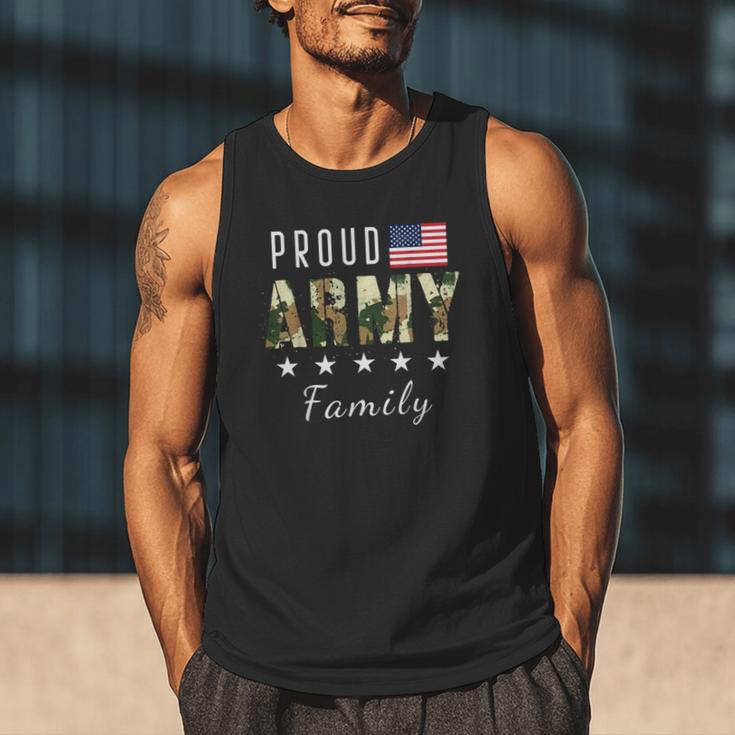 Army Graduation Proud Military Family Mom Dad Brother Sister Men Tank Top