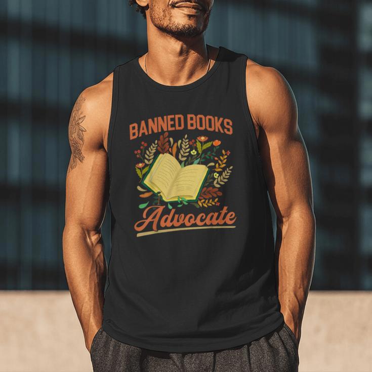 Banned Books Week Read Banned Books Reader Men Tank Top