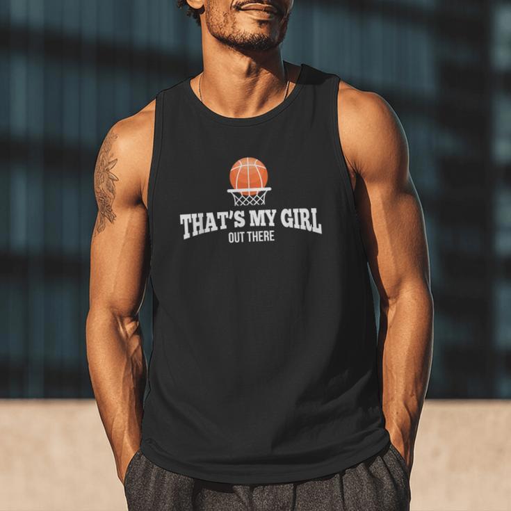 Basketball For Mom & Dad That's My Girl T-Shirt Men Tank Top