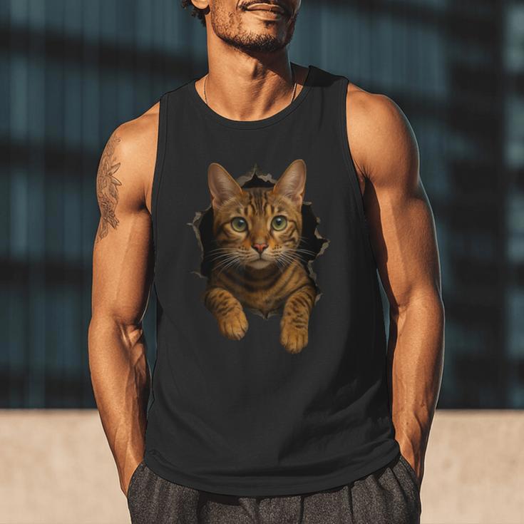 Bengal Cat Lover Animal Pet Bengal Cat Owner Mom Cat Dad Cat Men Women Kids Men Tank Top