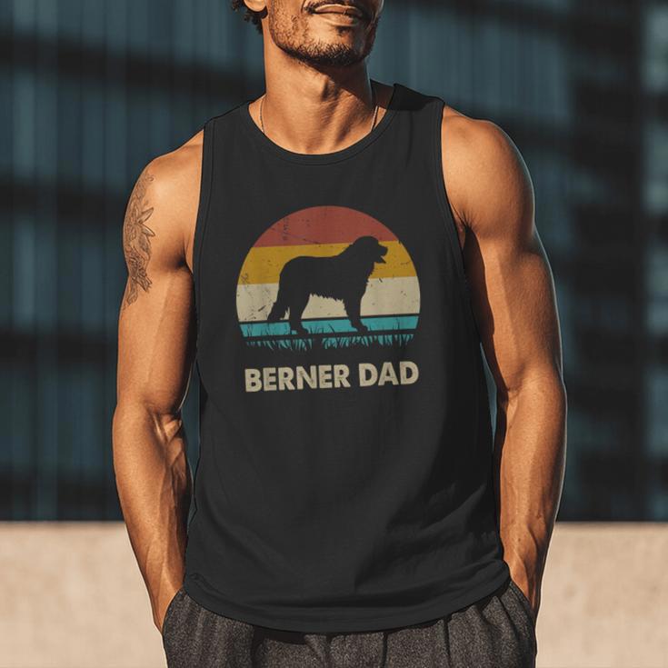 Berner Dad For Men Bernese Mountain Dog Vintage Dad Men Tank Top