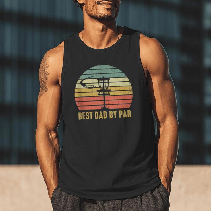 Best Dad By Par Disc Golf Father's Day Men Tank Top
