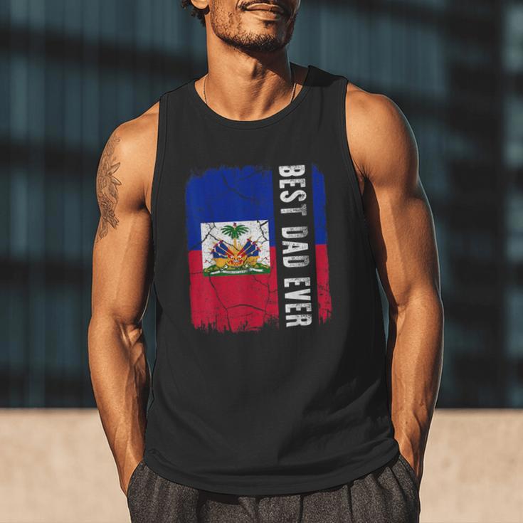 Best Haitian Dad Ever Haiti Daddy Father's Day Men Tank Top