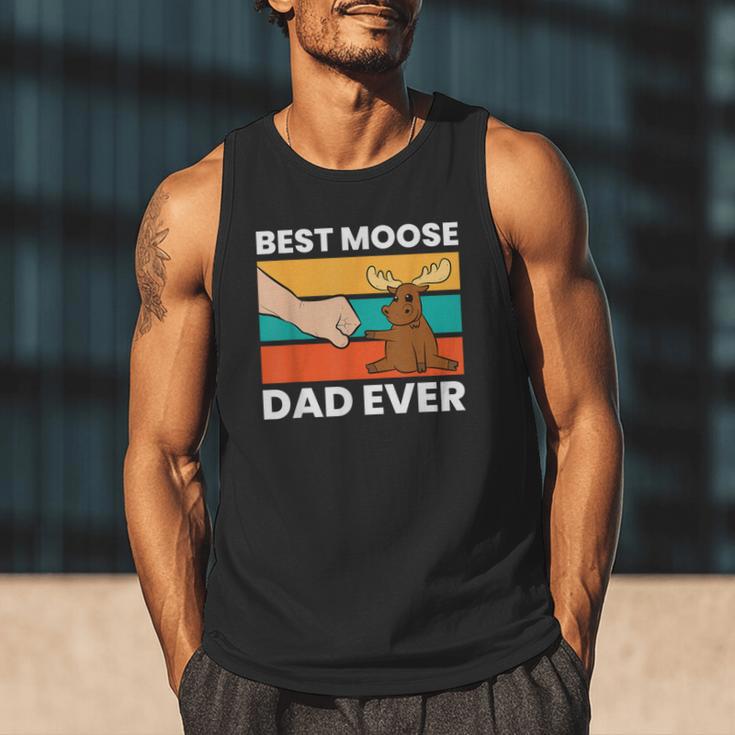 Best Moose Dad Ever Moose Men Tank Top
