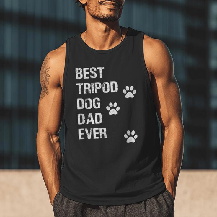 Best Tripod 3 Legged Dog Dad Novelty Dog Dad TShirt Men Tank Top