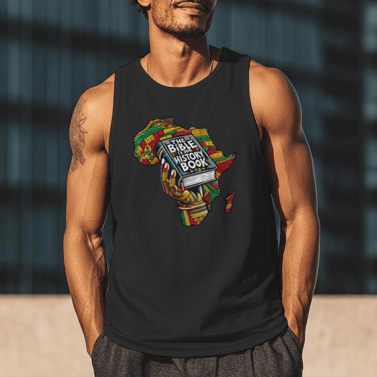 The Bible Is Our History Book Roots African American Faith Men Tank Top The Bible Is Our History Book Roots African American Faith Men Tank Top