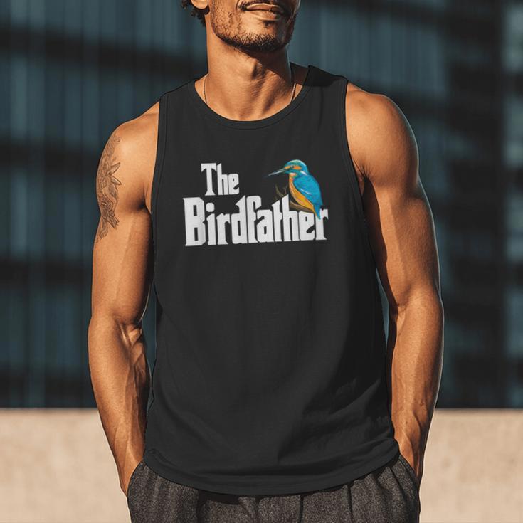 The Bird Father Bird Watching Meme Birder Dad Men Tank Top
