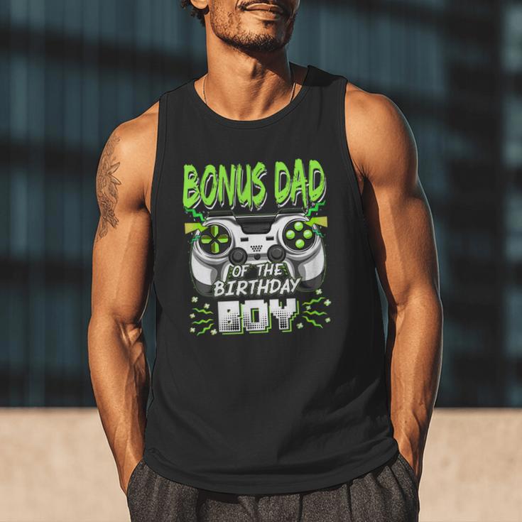 Bonus Dad Of The Birthday Boy Video Game Bday Party Men Tank Top