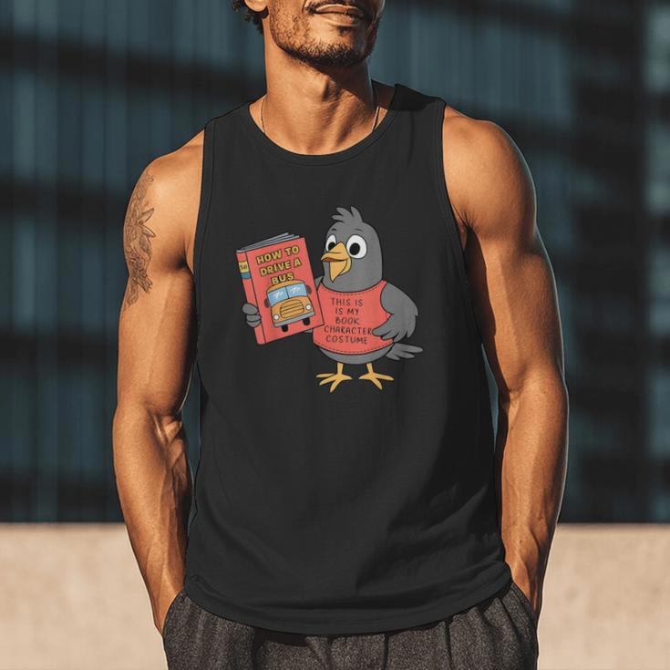 This Is My Book Character Costume- Pigeon Kids Reading Men Tank Top This Is My Book Character Costume- Pigeon Kids Reading Men Tank Top