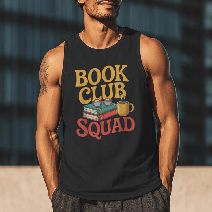 Book Club Squad Men Tank Top Book Club Squad Men Tank Top