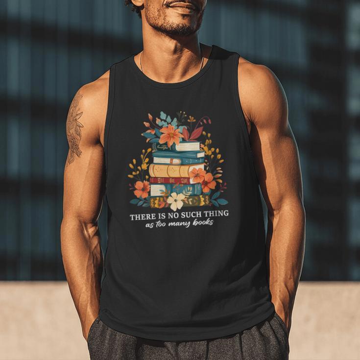Book Lover Librarian Reading Library Readers Men Tank Top