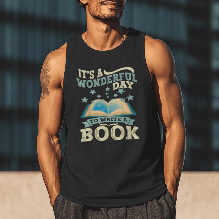 Book Lover Writer Author Men Tank Top