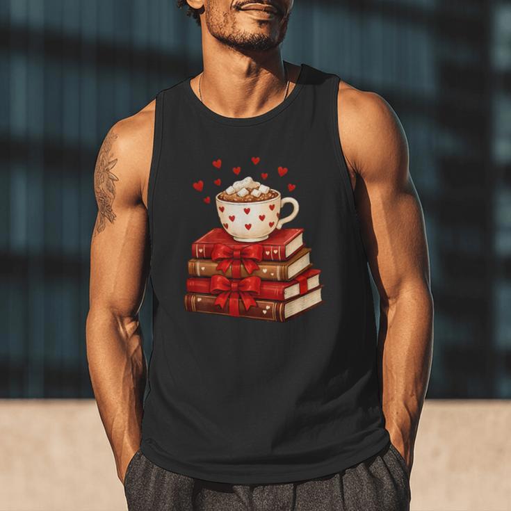 All Booked For Valentine’s Day Reading Teacher Men Tank Top