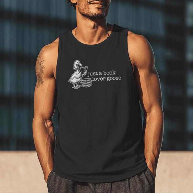 Bookish Club Silly Lover Book Reader Reading Gift Men Tank Top