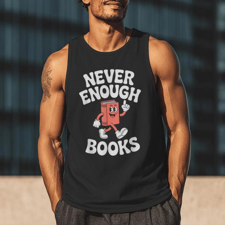 Books Or Book Reading Retro Men Tank Top