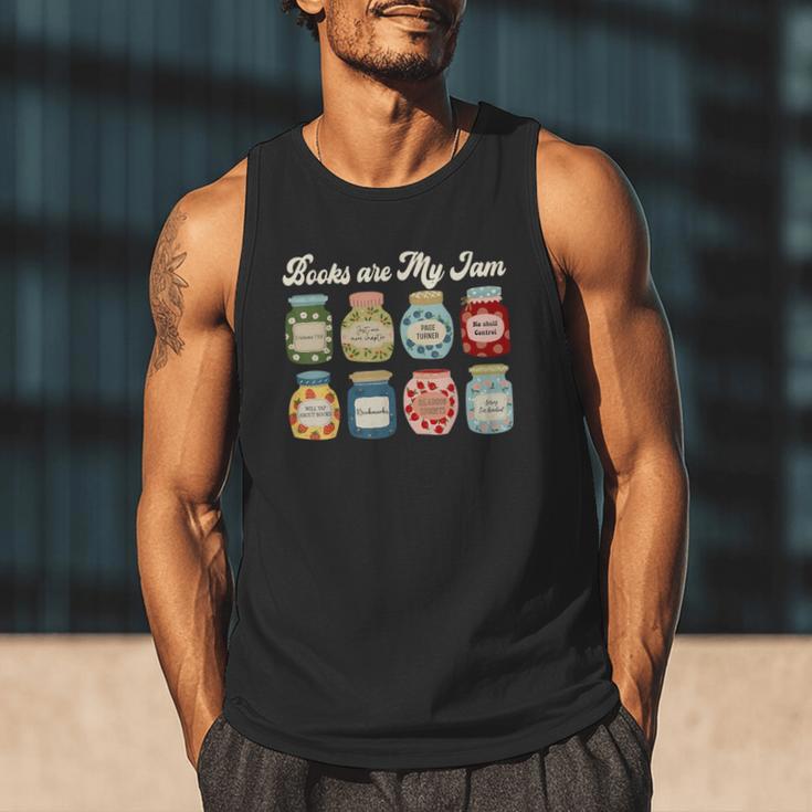 Books Are My Jam Shirt Book Lover Reader Reading Teacher Men Tank Top Books Are My Jam Shirt Book Lover Reader Reading Teacher Men Tank Top