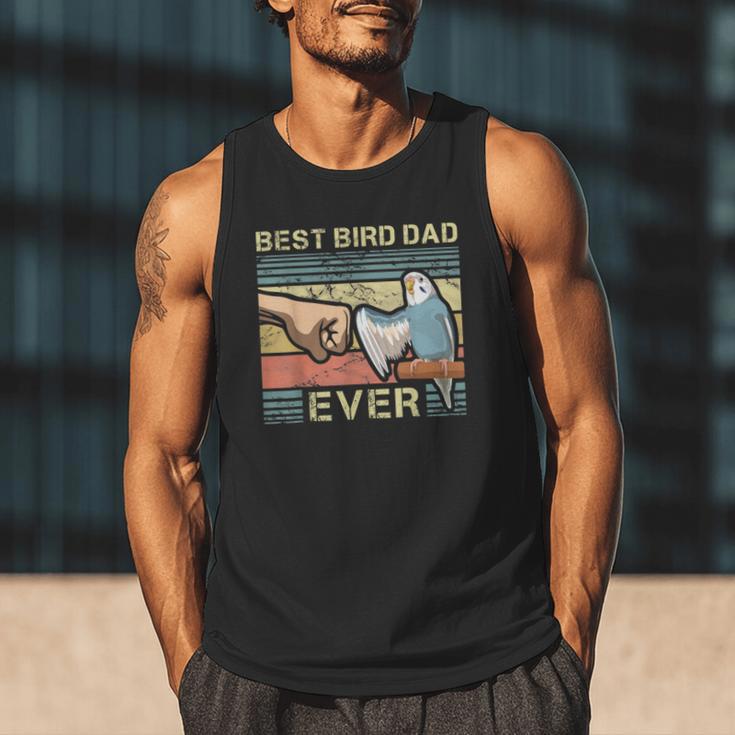 Budgie Dad Bird Lover Father Animal Enthusiast Bird Guy Men Tank Top