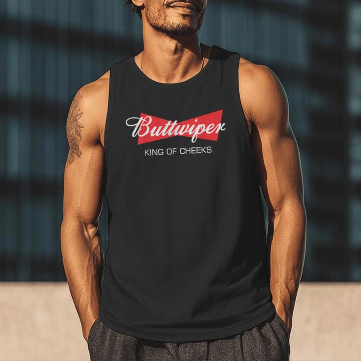 Buttwiper New Dad Beer Inspired Diaper Shower Men Tank Top