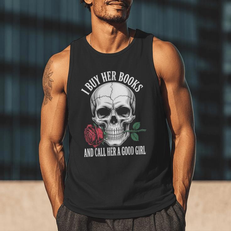 I Buy Her Books And Call Her A Good Girl Book Lover Men Tank Top