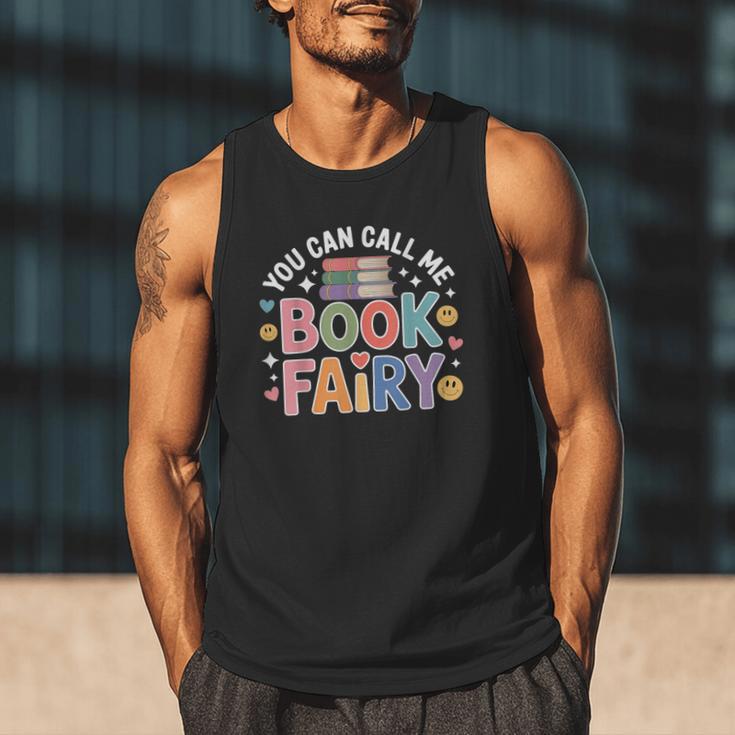 You Can Call Me Book Fairy Reading Magical Hobby Men Tank Top You Can Call Me Book Fairy Reading Magical Hobby Men Tank Top