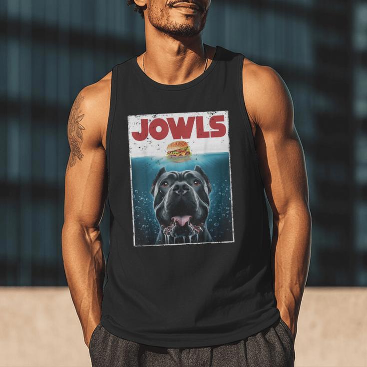 Cane Corso Jowls Top Drool Burger Dog Mom Dog Dad Men Tank Top
