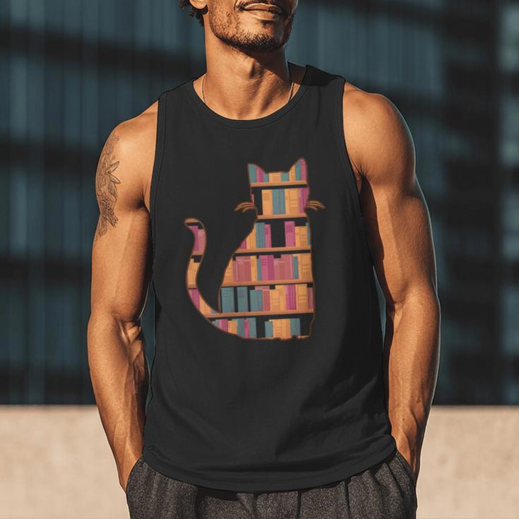 Cats Reading Books Librarian Library Readers Men Tank Top Cats Reading Books Librarian Library Readers Men Tank Top
