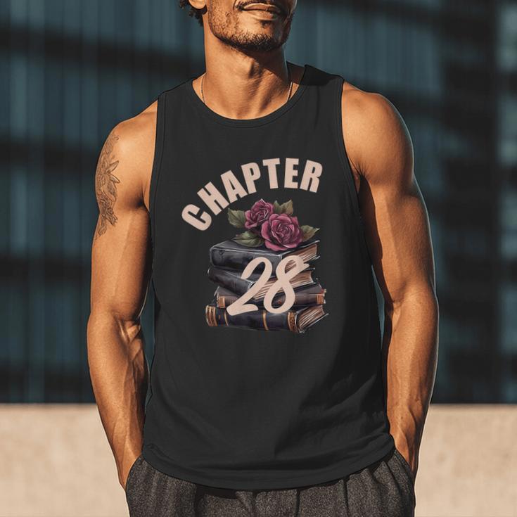 Chapter 28 28th Birthday Women Book Lovers Its My Birthday Men Tank Top Chapter 28 28th Birthday Women Book Lovers Its My Birthday Men Tank Top