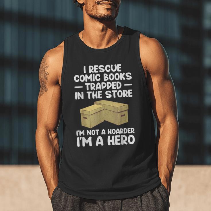 Cool Comic Book For Men Women Comic Book Collector Men Tank Top