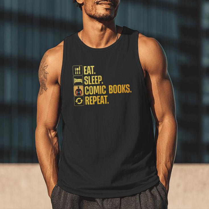 Cool Comic Books Art For Men Women Comic Book Lover Comics Men Tank Top