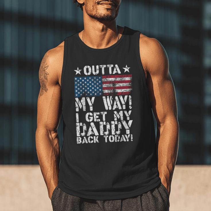 Cool I Get My Daddy Back Today Military Child Small Men Tank Top Cool I Get My Daddy Back Today Military Child Small Men Tank Top