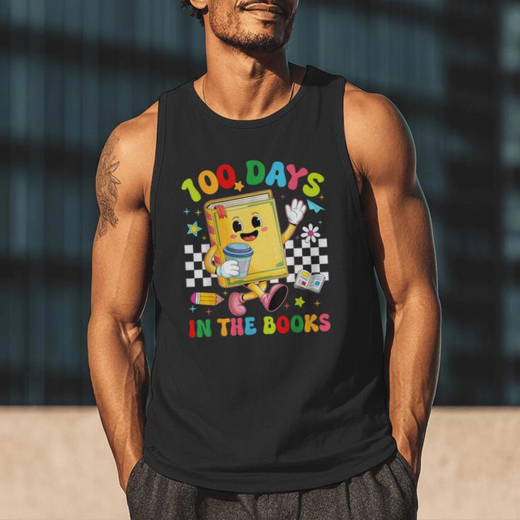 Cute 100 Days In The Books Groovy Boy Girl Teacher Men Tank Top Cute 100 Days In The Books Groovy Boy Girl Teacher Men Tank Top