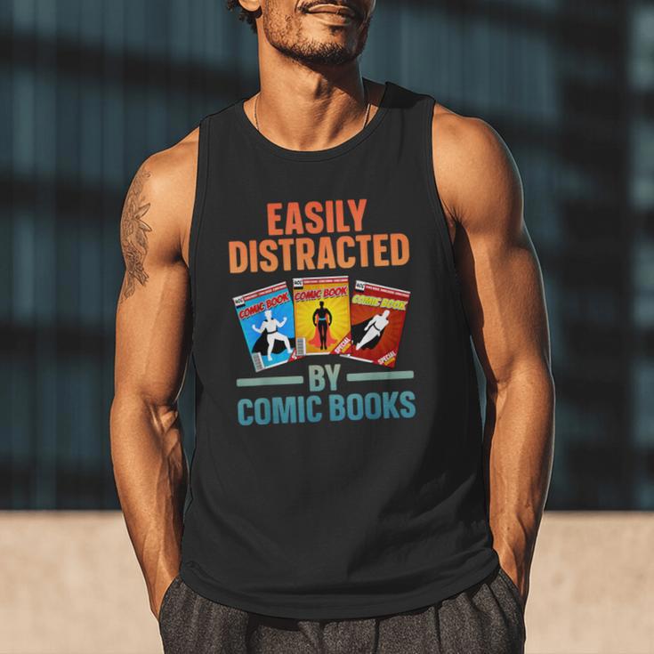 Cute Comic Book For Men Women Comic Book Collector Men Tank Top