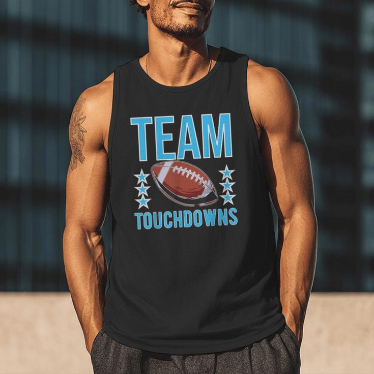 Cute Team Touchdowns Gender Reveal For Mom And Dad Men Tank Top