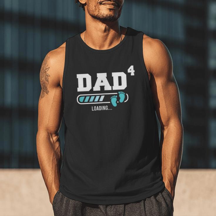 Dad 4 Fourth Time Dad Dad Of Four Men Tank Top