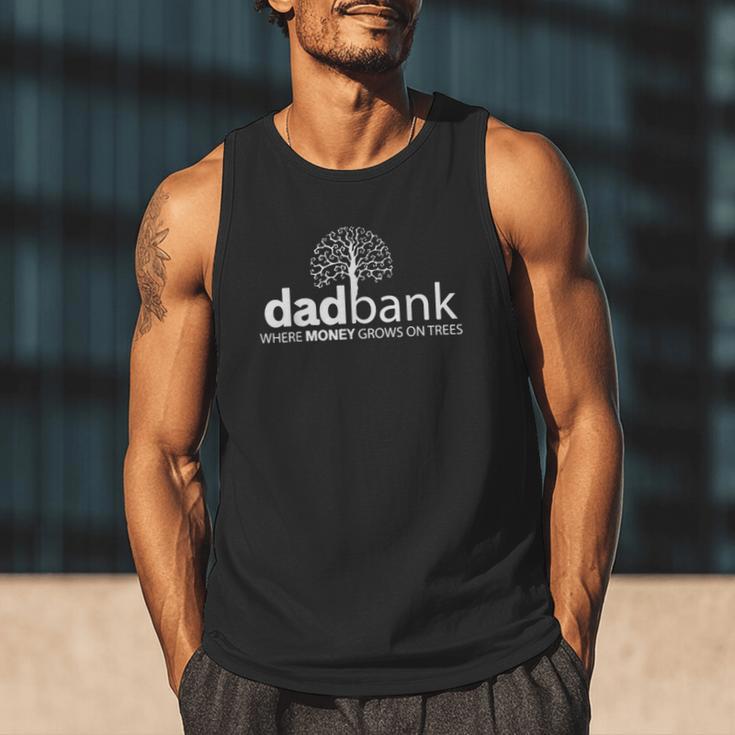Dad Bank Where The Money Grows On Trees New Dad Tees Men Tank Top
