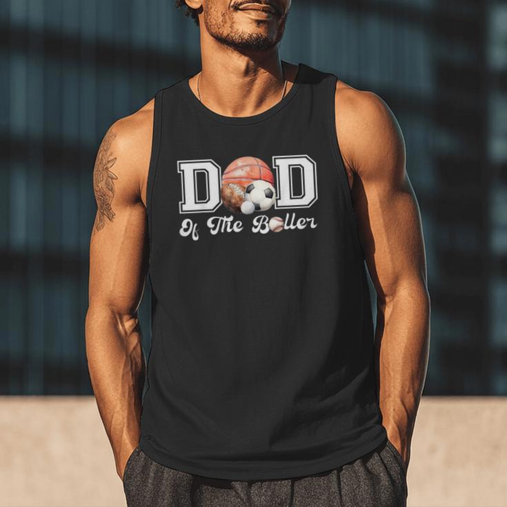 Dad Of The Birthday Boller Born 2 Ball Matching Family Party Men Tank Top Dad Of The Birthday Boller Born 2 Ball Matching Family Party Men Tank Top