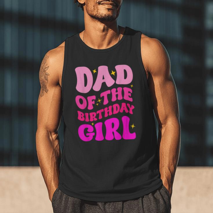 Dad Of The Birthday Girl Party Girls Daddy Birthday Party Men Tank Top