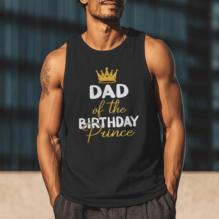 Dad Of The Birthday Prince Boy Bday Party Idea For Him Men Tank Top