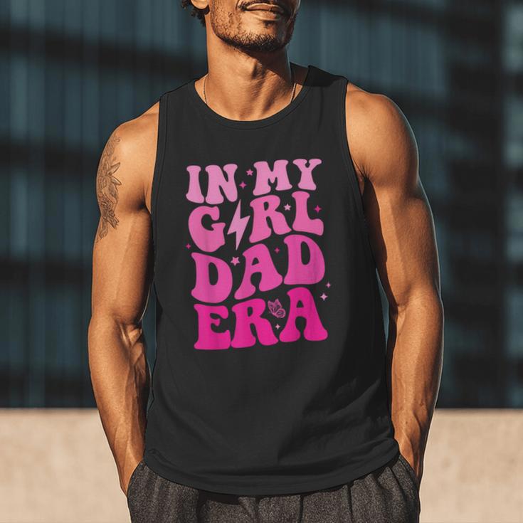 In My Dad Era Girl Groovy Retro Papa Fathers Day Men Tank Top